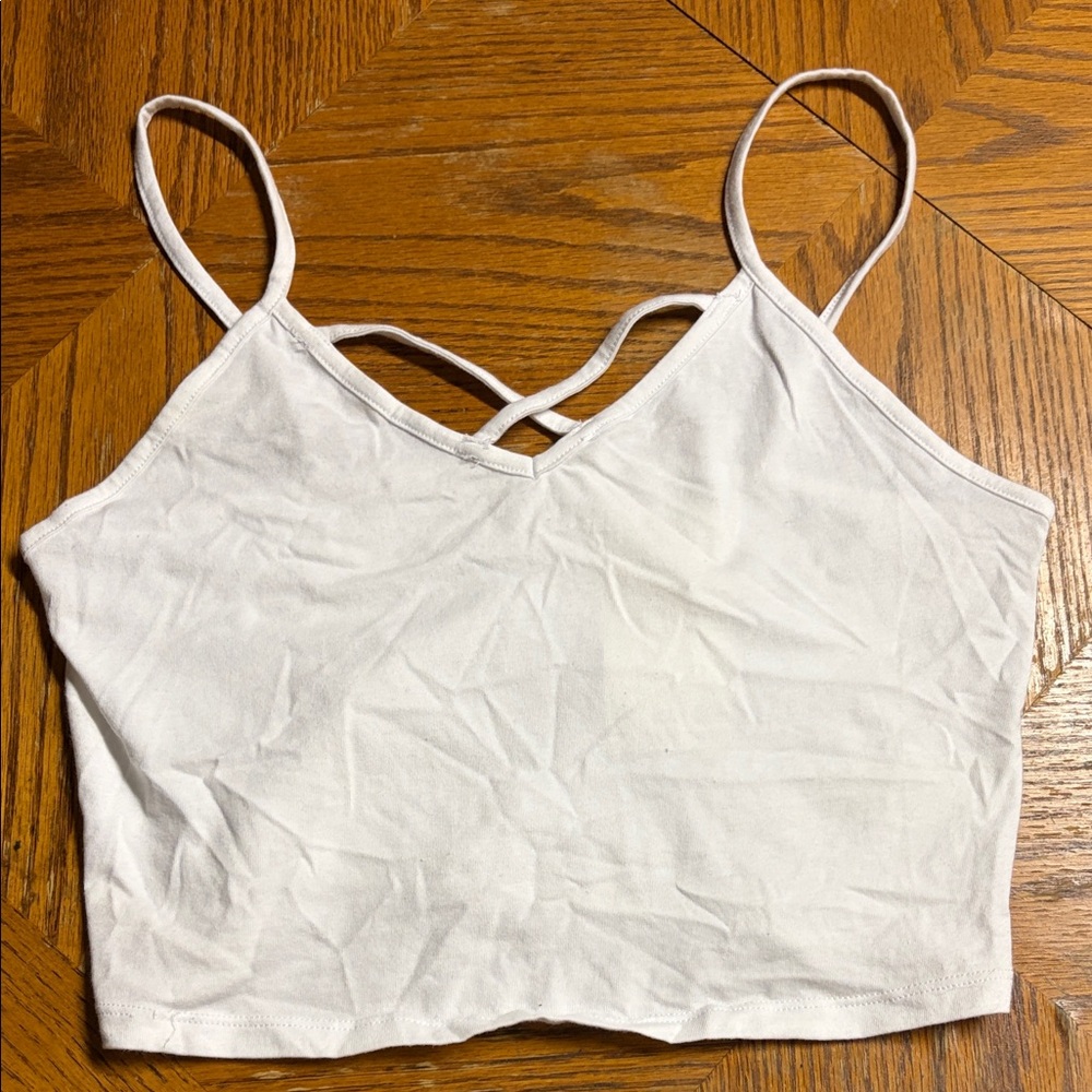 The Hanger White Strappy Camisole
